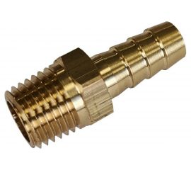 Штуцер Профитт латунный пневмо 1/4" НР х 8 мм 9276591 