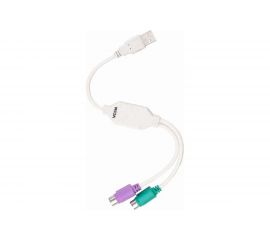 Кабель-адаптер VCOM USB A - 2xPS/2 VUS7057 