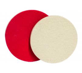 Насадка полировальная на липучке (115х7 мм; мех натуральный) КЕДР 079-1157 54623 