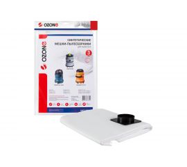 Мешок-пылесборник turbo синтетический 3 шт. (до 36 л) OZONE MXT-309/3 