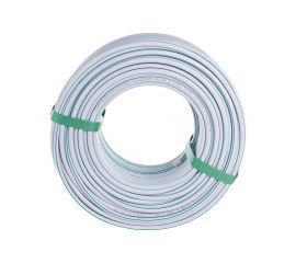 Коаксиальный кабель ЭРА SAT 703 B,75 Ом, Cu/, PVC, цвет белый Б0044612 