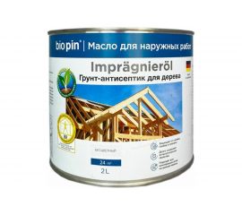 Грунт-антисептик для дерева BIO PIN 0300 Impragnierol 2 л 03005 