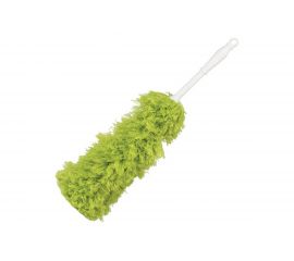 Сметка-метелка для смахивания пыли ЛАЙМА 58 см, зеленая, 603618 