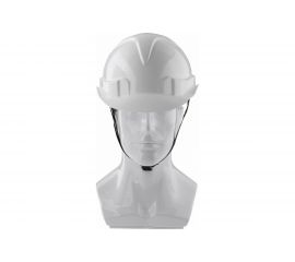 Защитная каска с храповым механизмом СИБРТЕХ ЕВРОПЛАСТ белая 89109 