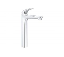 Смеситель для свободностоящей раковины Grohe Wave, с нажимным донным клапаном 23585001 