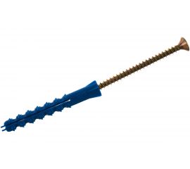 Пакет дюбель РДК Метизный двор 6х50мм + шуруп 4х60мм 10 шт. 4607173902153 