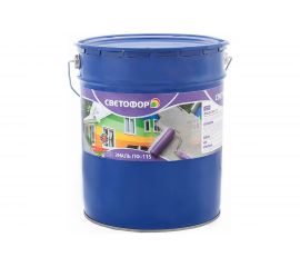 Эмаль Светофор СТАНДАРТ ПФ-115 зеленая ""классика"", 20 кг ЗОР00003662 