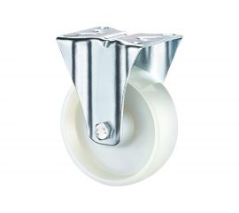 Опора колесная неповоротная (125 мм; 190 кг; нейлон) Longway FRCn 54 