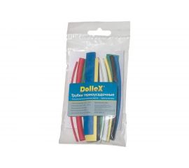Термоусадочная трубка DolleX набор 13 шт., 1 - 12 мм, разноцветные TT-013 