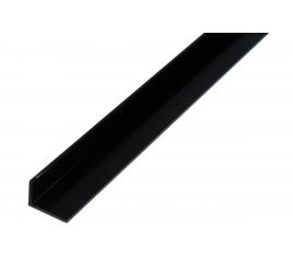 Уголок ПВХ GAH ALBERTS черный 1000х10х40х2мм, 479077 
