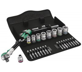 Набор инструмента с трещоткой WERA 3/8"", 29 предметов WE-004046 