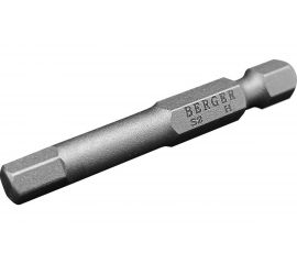Биты магнитные Hex4, 50 мм, 2 шт, S2 Berger BG BG2405 