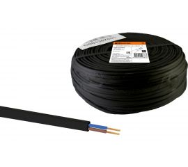 Шнур TDM ШВВП 2х0,5 ГОСТ (5м), черный SQ0120-0050 