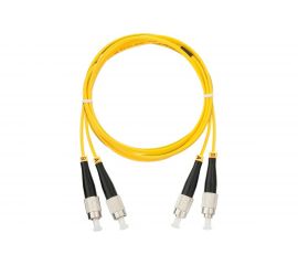 Соединительный волоконно-оптический шнур NIKOMAX желтый, 1м NMF-PC2S2C2-FCU-FCU-001 