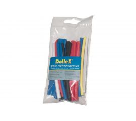 Термоусадочная трубка DolleX набор 20 шт., 3 - 10 мм, разноцветные TT-020 