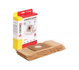 Мешки-пылесборники бумажные (5 шт; с микрофильтром) для LG/LIV/ROLSEN OZONE P-08 