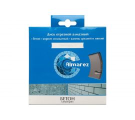 Диск отрезной алмазный Бетон (180х22.23 мм) Almarez 300180 