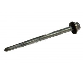 Кровельный саморез по металлу Daxmer №5 5,5х76 цинк 100шт 14831 