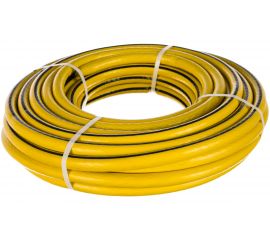 Поливочный армированный 3-слойный шланг USP желтый, 3/4""x25 м 77285-14 