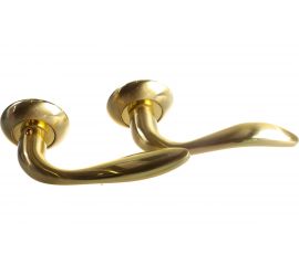 Дверная ручка (латунь матовая) PUERTO AL 504-08 SB 