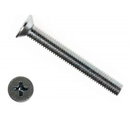 Потайной винт КРЕП-КОМП цинк, DIN965, 4х55 30 шт вп455мф 