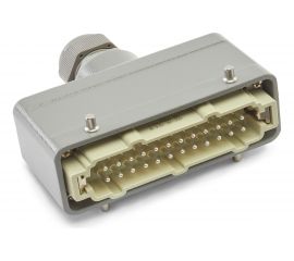 Промышленный разъем XAC-A H24B-AG(HE-024-F) вилка 10010120 