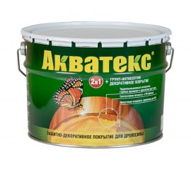 Грунт-антисептик Акватекс еловая зелень 10 л 522 