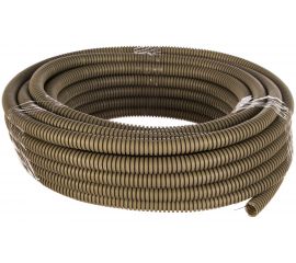 Гофрированная труба ЭРА ПВХ серый d 20мм с зонд. легкая 20м Б0036989 