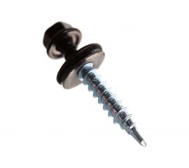 Кровельный саморез ГОСКРЕП 4.8х35 RAL 8017 коричневый шоколад, 250 шт., б.пл.конт. 1000 мл 2-0016700 