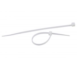 Кабельная стяжка ЭРА 4x200 мм, белый, упаковка, 100 штук Б0039383 