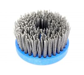 Щетка чашечная нейлон 1-016 130 мм; P46 по дереву для браширования на УПМ/УШМ OSBORN 614.916-9301 