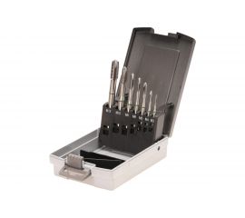 Набор машинных метчиков Ruko M3-М12 мм HSSE-Co5 7пр 245061RO 