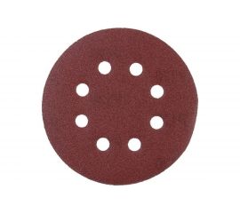 Диск абразивный на липучке 8 отверстий, 125 мм, Р120, 100 шт Strong СТУ-20100120 