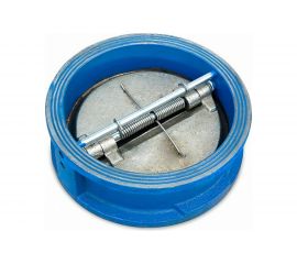 Обратный клапан Ci Ду50 Ру16 двухдисковый межфланцевый чугунный 1021530 