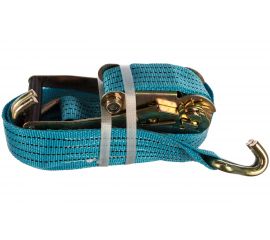 Стяжка для груза с храповиком 4500кг, лента 12м х 50мм MEGAPOWER M-73412 