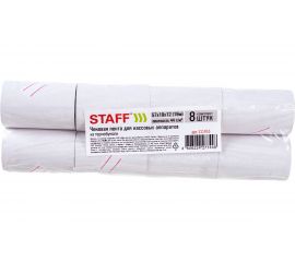 Чековая лента STAFF ТЕРМОБУМ КОМПЛЕКТ 8шт, Basic 111953 