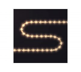 Светодиодная лента Apeyron 24В, 8Вт/м, smd2835, 60д/м, IP20, 700Лм/м, подложка S-типа 6мм, 5м, теплый белый 00-349 