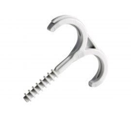 Держатель для труб Экопласт D16-20 мм, F типа, двойной 41826 