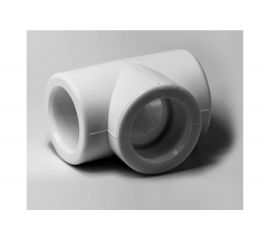 Переходной тройник ООО МультиМирПласт 32/20/32 белый ППР ТРК 32/20/32 