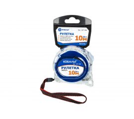Рулетка КОБАЛЬТ Высота 10м x 25мм 247-293 