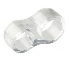 Стоппер - защита на ручку двери Рыжий кот прозрачный, 1 шт. 103716 