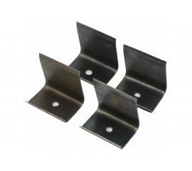 Пружинная скоба Левша для крепления подокон. ПВХ, 4 шт. У1-2349 