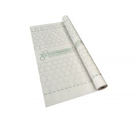 Ветро-влагозащитная паропроницаемая мембрана Наноизол A с клеевой лентой, 70 кв. м 4610003800963 