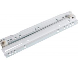 Роликовые направляющие Локри 400 мм, белые, 2 шт. EDS003-L 400 MM WHIT 