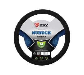 Оплётка на руль PSV NUBUCK черный, M 124097 
