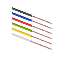 Набор автопроводов REXANT ПГВА Радуга 1x2,50 мм, 6 цветов по 3 метра 01-6551 