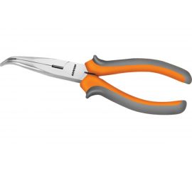 Изогнутые тонкогубцы Cr-V 150 мм Кратон Home master 2 12 01 011 