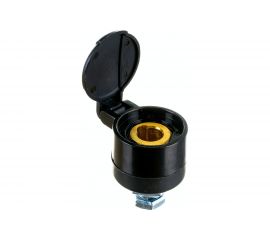 Розетка панельная с защитной крышкой 35-50 мм ЭНАРГИТ П35-50-1-ЗК 