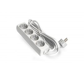 Удлинитель ExeGate ECE-4-3W 4 евророзетки с заземлением, 3м, белый 285815 