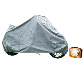 Универсальный защитный чехол-тент Airline на мотоцикл, размер L 250x100x120 см, серый AC-MC-06 
